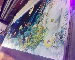 uv打印机光油效果