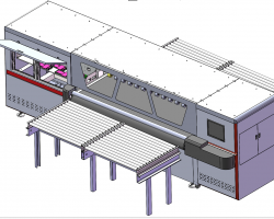分享玉林家具厂采用18新利吧木纹高速印刷机在家具大板上打印木纹