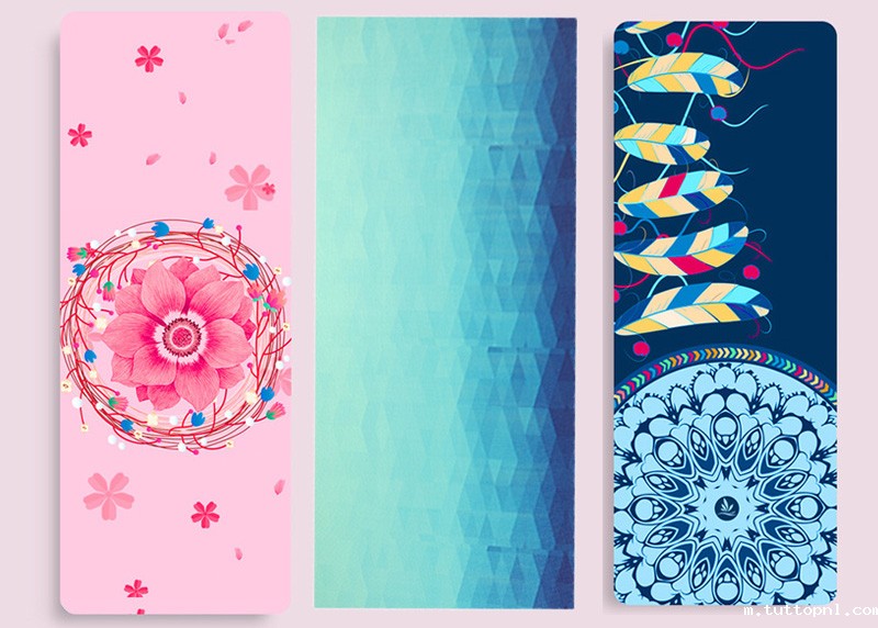 瑜伽垫使用uv打印机打印效果图3